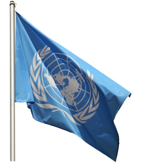 Fahne der UN