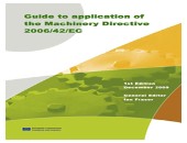 Guidelines on the new machinery directive