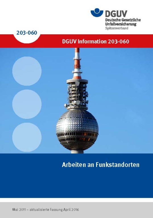 Cover der DGUV - Information