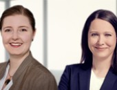 Portrait von Hannah Huxholl und Prof. Margrit Löbner