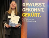 Ausgezeichnete Leistung: Emma Burkert zählt zu den Besten ihres Jahrgangs