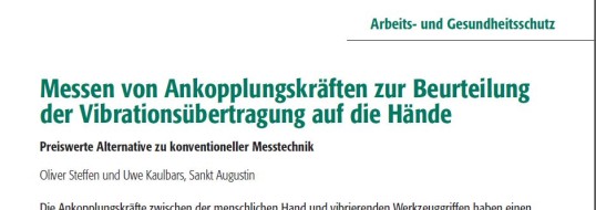 Ausschnitt mit Überschrift und Autoren