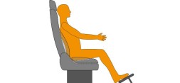 Logo: Person auf dem Fahrersitz
