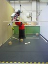 Industrieroboter im Labor