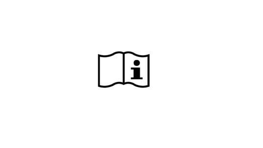Symbol: Aufgeschlagenes Buch mit Buchstaben 