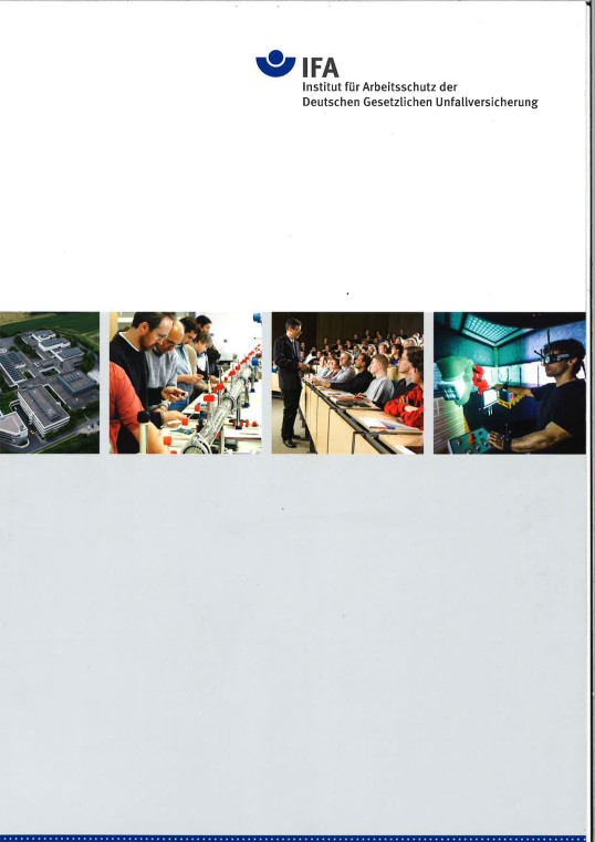 Titelseite der Seminarmappe des IFA