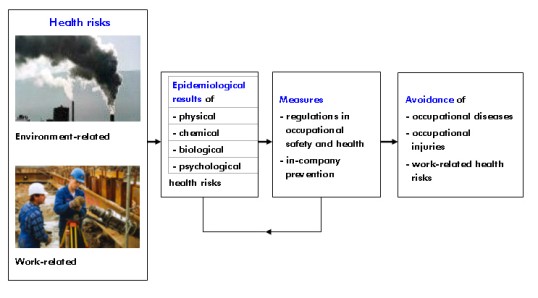 Diagram: Clarification of risks