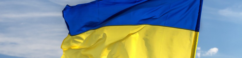 Ukrainische Flagge