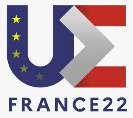 Logo der französischen EU-Ratspräsidentschaft