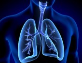 Bild einer gezeichneten Person und deren Lungenflügel