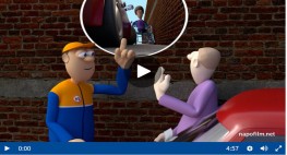 Auschnitt des Videos NAPO Gewalt am Arbeitsplatz