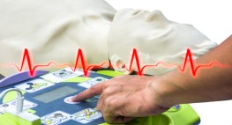 Bild eines Defibrillators.