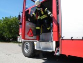 Bild eines Feuerwehrautos.