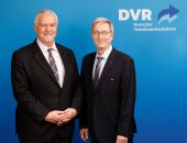 DVR-Präsident Wirsch und DVR-Ehrenpräsident Eichendorf