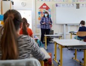 Mund-Nase-Bedeckungen in Schulen: Schutz der gesetzlichen Unfallversicherung gilt!