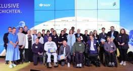 Bild: Preisträgerinnen und Preisträger, Nominierte und Laudatoren und Laudatorinnen bei der Verleihung des German Paralympic Media Awards 2025