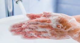 Händewaschen mit Seife