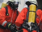 Belastung von Feuerwehreinsatzkräften während eines Einsatzes mit krebserzeugenden Gefahrstoffen