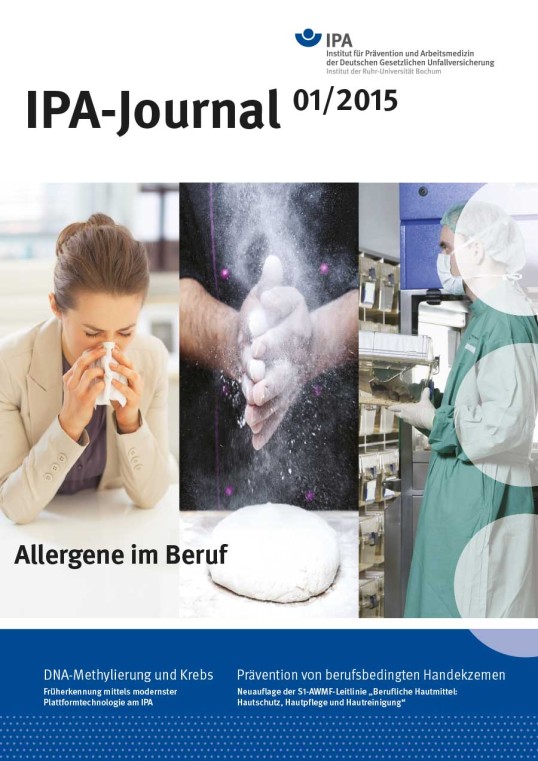 Titelseite des IPA-Journal 01/2015