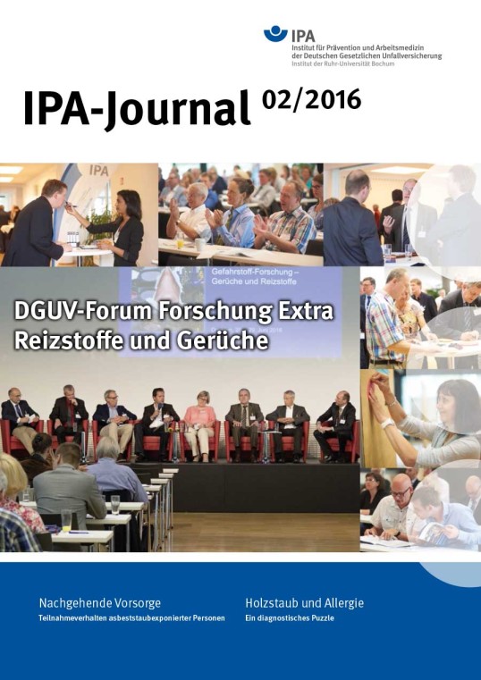 Titelseite des IPA-Journal 02/2016