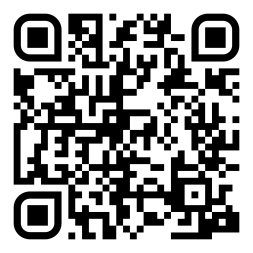 QR-Code zur Anmeldung für die Arbeitsmedizinischen Online Kolloquien der DGUV
