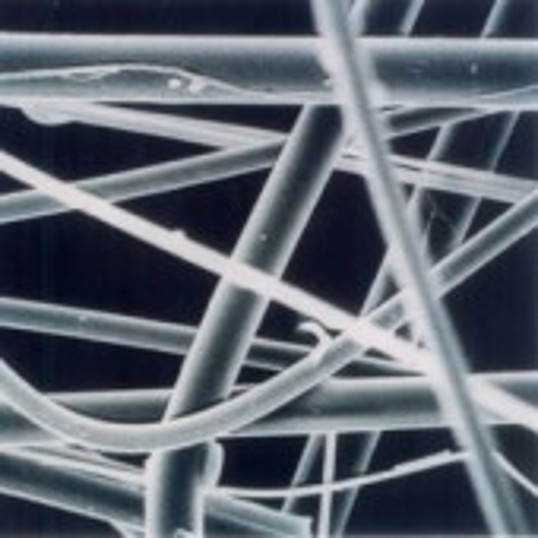 Mikroskopische Aufnahme Glasfaser